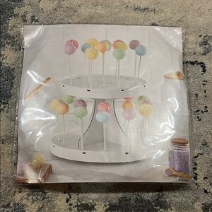 Wedding or Other Use - Hobby Lobby White Cake Pop Display Stand Party Supplies